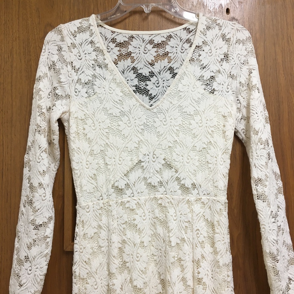 NIGHTCAP Lace Maxi Dress Slits - Picture 5 of 16
